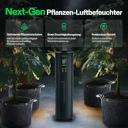 Vivosun AeroStream H09 Smarter Luftbefeuchter 9L mit Temperatur- und Luftfeuchtigkeitssonde, für Growbox