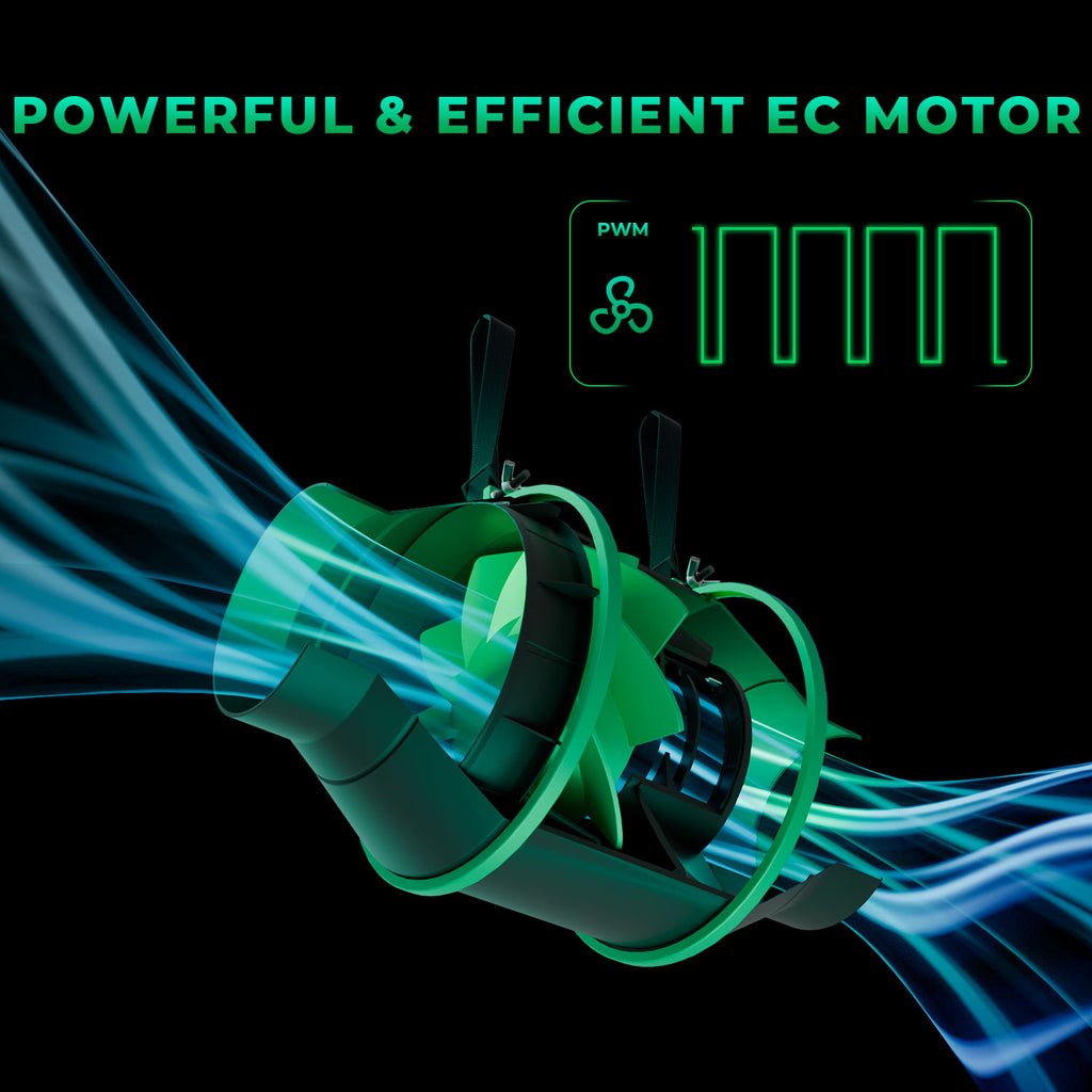 2025 Mars Hydro iFresh 4″ (100 mm) Smart Inline-Kanalventilator