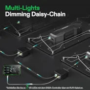 Vivosun VS2000 Vollspektrum LED Pflanzenlampe Lichtpanel 200W, hohe PPFD & geringe Wärmeentwicklung, 90 x 90cm Abdeckfläche