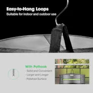 Vivosun 6-lagiger Netz-Trockenständer mit hängendem Design, 0,6 m