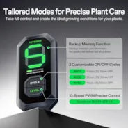 vivosun AeroZesh T8 Rohrventilator mit E12 Drehzahlregler, PWM-gesteuerter EC-Lüfter für Growzelt-Belüftung