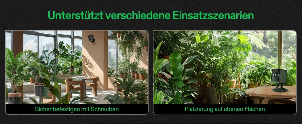 Vivosun VGrowCam C4, 2K-QHD-WLAN-Smart-Kamera für Growzelte & VGrow Smart Grow Box, mit Zeitraffer, Nachtsicht und App-Steuerung