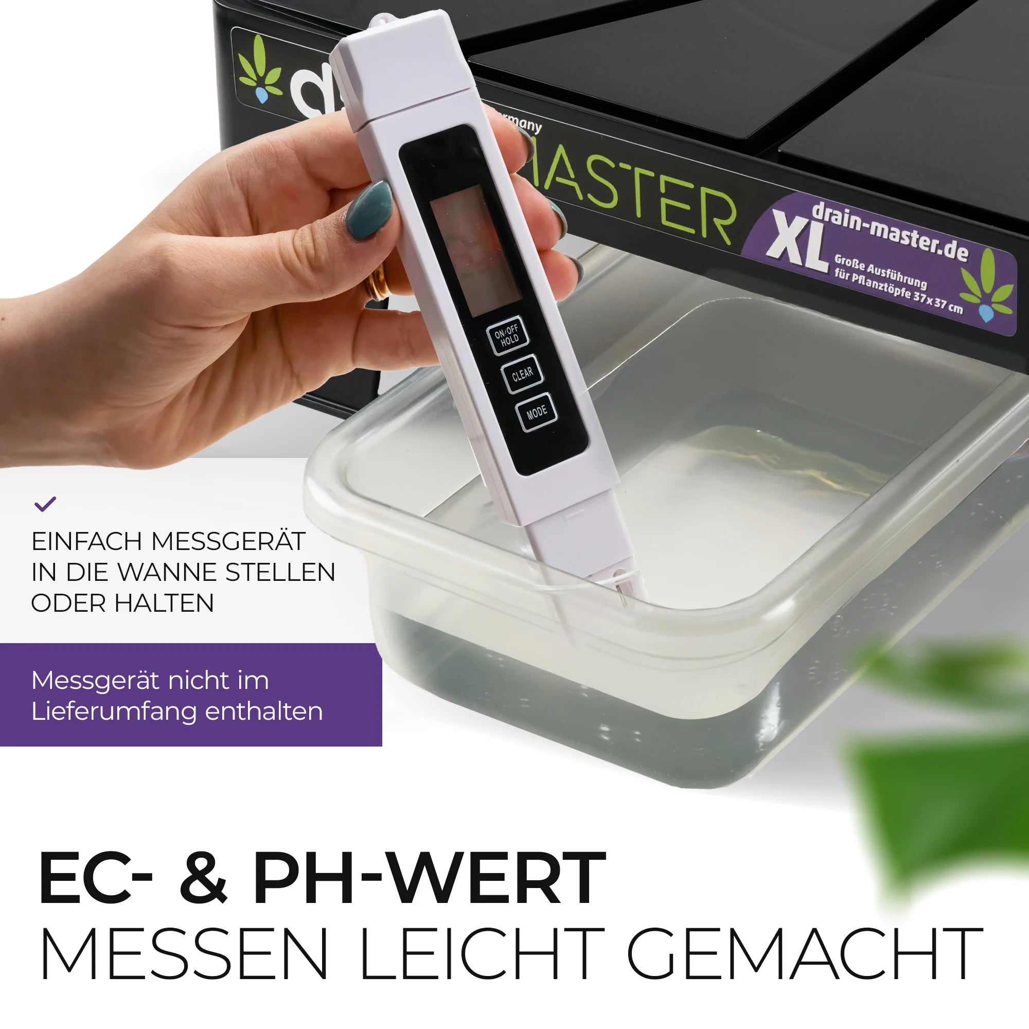 DrainMaster XL 10er Set inkl. Wanne