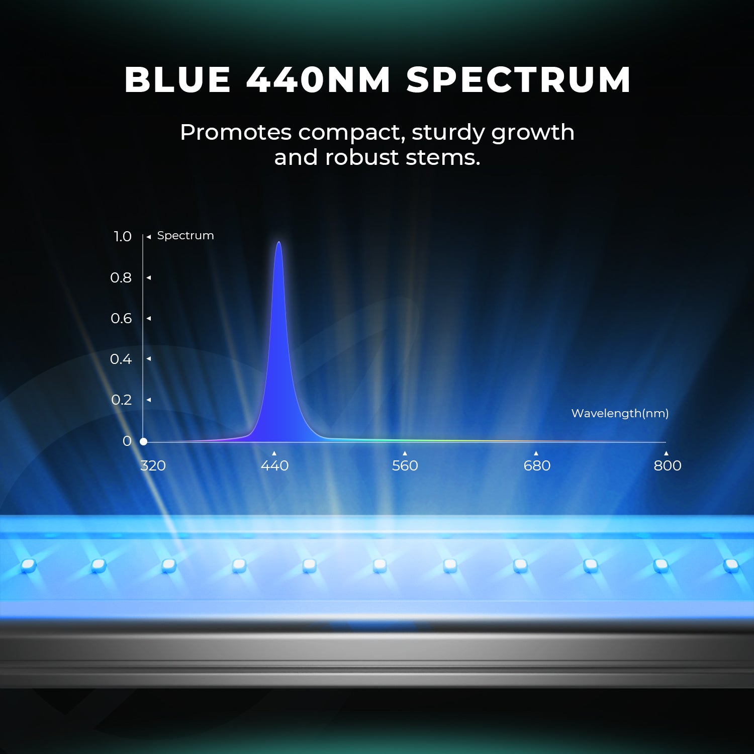 2025 Mars Hydro ADlite UV 30 + IR 15 + Red 30 + Blue 30 Zusätzliche LED-Wachstumslichtleisten im Set mit neuem iControl Smart Controller + iHub 4AC