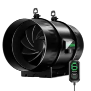 vivosun AeroZesh T8 Rohrventilator mit E12 Drehzahlregler, PWM-gesteuerter EC-Lüfter für Growzelt-Belüftung