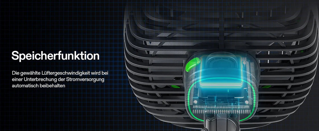 Vivosun AeroWave D4, 10cm Growbox Clip Fan mit abnehmbarem Haken, Schwarz