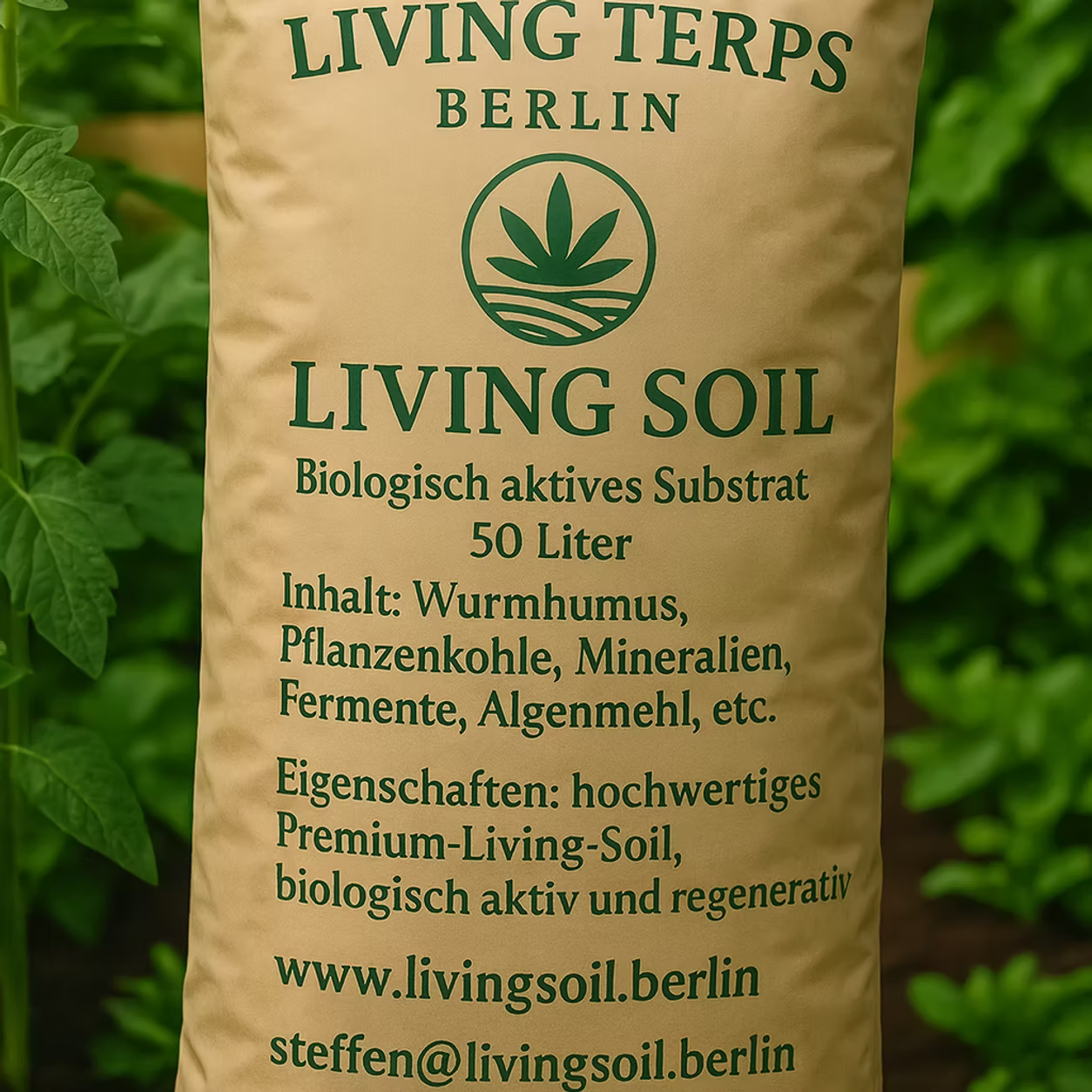 Livingsoil Premium Substrat 50 Liter