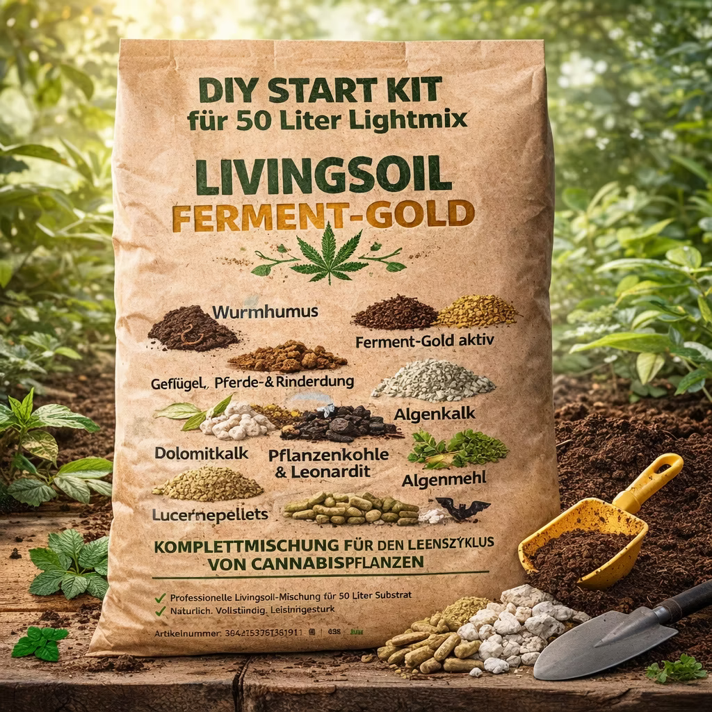 Livingsoil DIY Start Kit für 50 Liter Lightmix