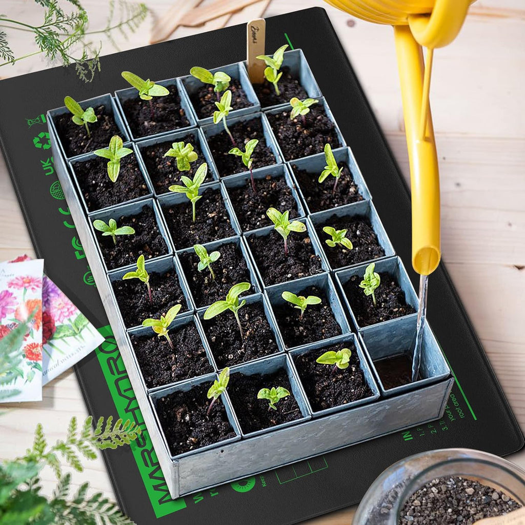 Mars Hydro 122 x 52 cm Setzling-Heizmatte, digitales Thermostat-Kombigerät