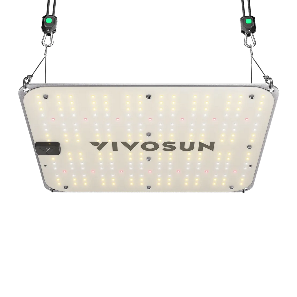 vivosun VS1000E Vollspektrum LED Grow Light Lichtpanel 100W, Hoher PPFD & Geringe Wärmeentwicklung, 60x60 cm Abdeckfläche