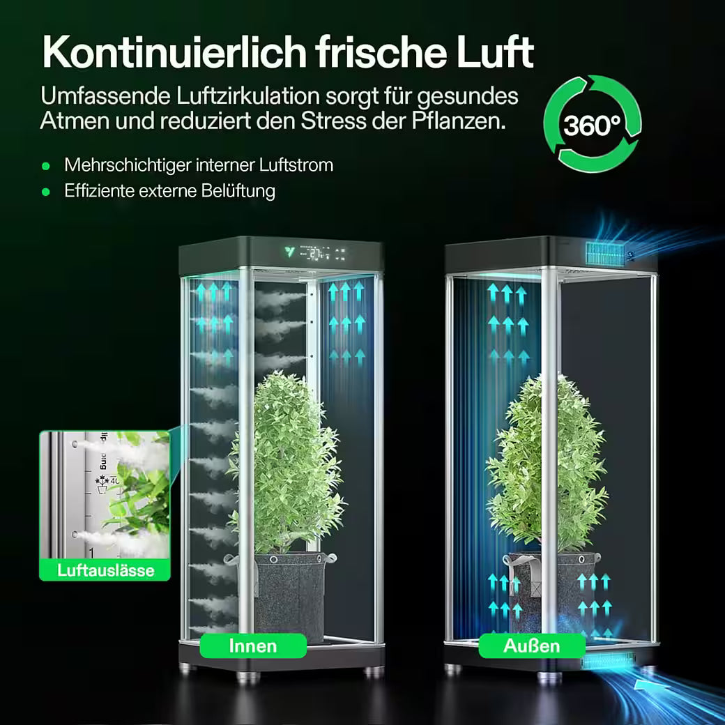 Vivosun  Hydroponik-Grow-Bundle – VGrow Smart Box & DWC Set