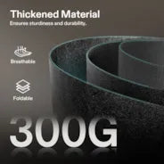 Vivosun 95L Grow Bags 5er-Pack, Schwarz, verdickte Vliesstofftöpfe mit Griffen und multifunktionalen Ringen