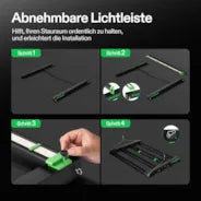 Vivosun VSFD4500 Vollspektrum LED Pflanzenlampe Lichtbalken 450W, abnehmbares Design mit 6 Dimmoptionen