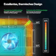 Vivosun AeroLight Wing AW200 LED Pflanzenlampe mit Einstellbarem Spektrum 200W, mit Integriertem Zirkulationsventilator, Kompatibel mit App, 90 x 90 cm Abdeckfläche