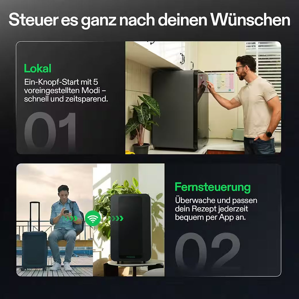 Vivosun Smarte Post-Harvest Box, Trocknungsmaschine mit Temperatur- und Feuchtigkeitskontrollsystem