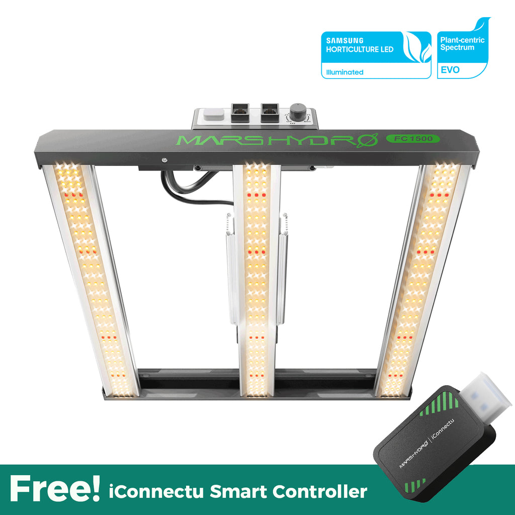 Mars Hydro FC-E1500-LED Grow Lampe-150W Vollspektrum,dimmbar