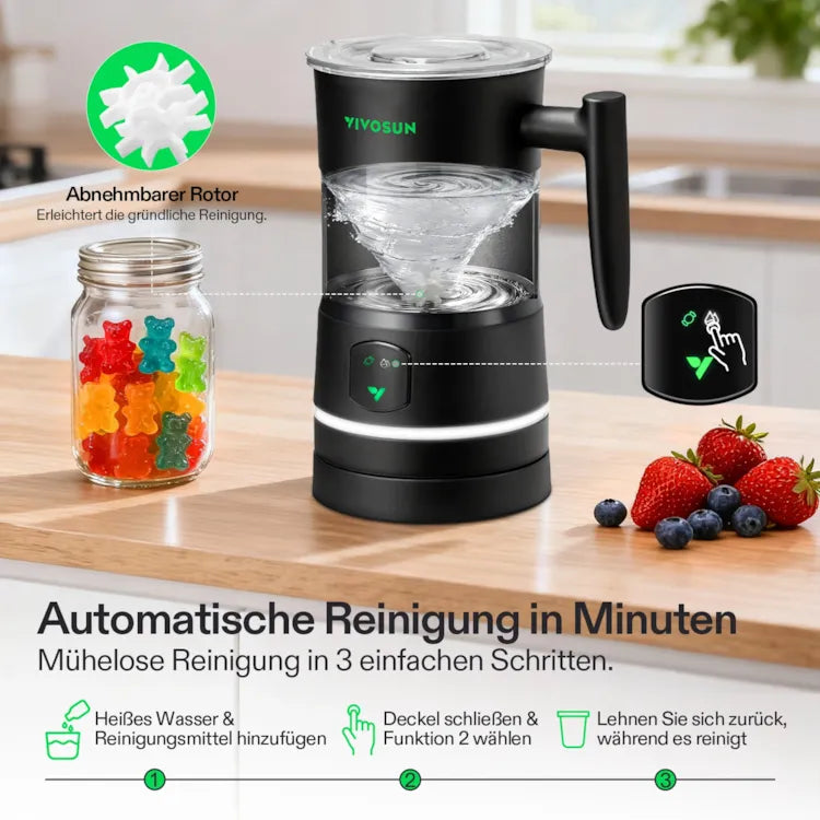 Vivosun Automatische Süßigkeitenmaschine mit Öl-Infusionsmischer & Silikonformen für Party-Treats