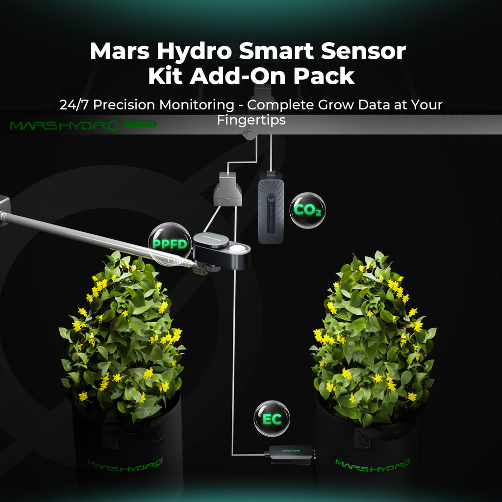 Mars Hydro Smart Sensor Kits: CO2-Sensor, PPFD-Sensor, Bodensensor (Vorbestellung, Versand um den 30. November)