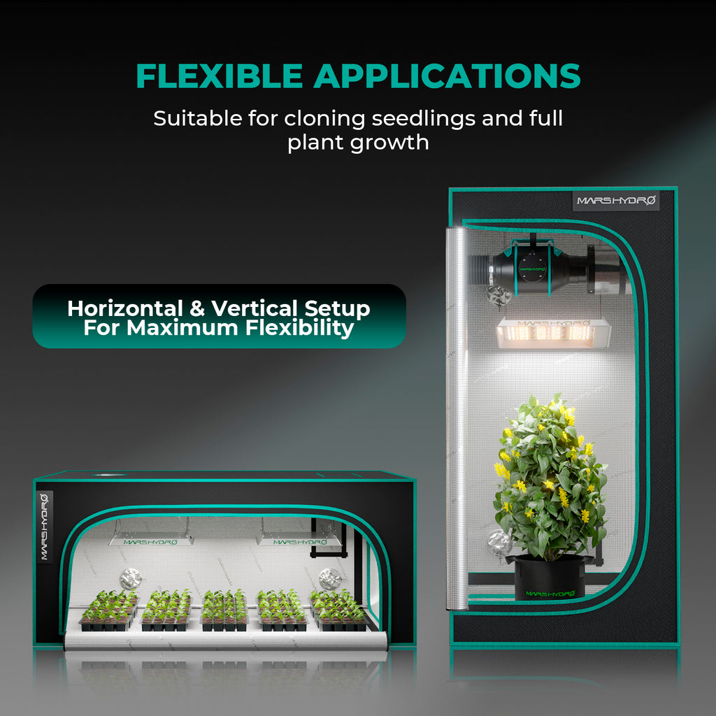 Mars Hydro TS600 LED Grow Lampe-100W Vollspektrum für kompakte Setups