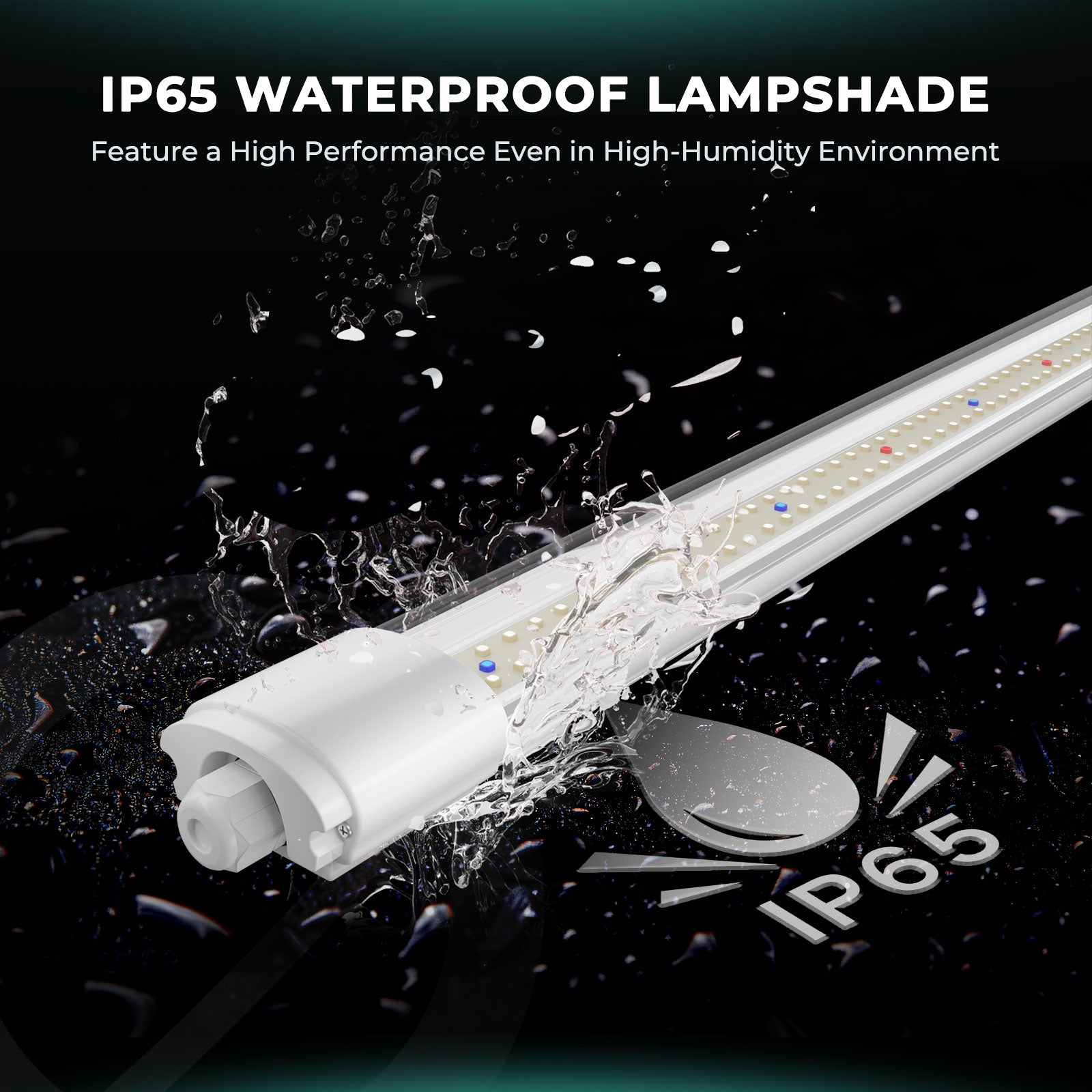 💧Wasserdicht💧 Mars Hydro VG80 80W 120cm LED T5 Pflanzenlampe für den Innenbereich für Wachstum und Setzlinge