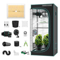 Mars Hydro TS 1000 Growbox Komplettset Dimmbare 150W Pflanzenlampe led+80x80x160cm Indoor Zelt für 1-3 Pflanzen