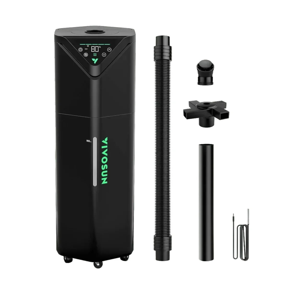 Vivosun AeroStream H19 Smarter Luftbefeuchter 19L mit Temperatur- und Feuchtigkeitssonde, für Growbox