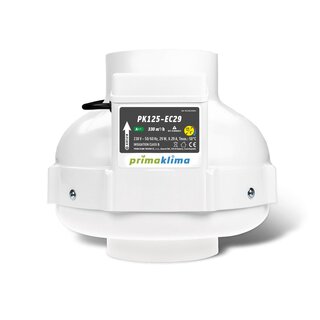 Prima Klima EC Ventilator 330m³/h 125mm Nicht Dimmbar