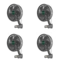 Mars Hydro M6 Grow Tent Clip Fan 6 Zoll automatisch oszillierender Ventilator – 4er-Set