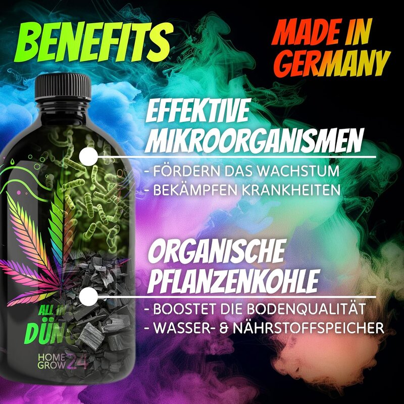 Homegrow24 All in One Dünger 500ml