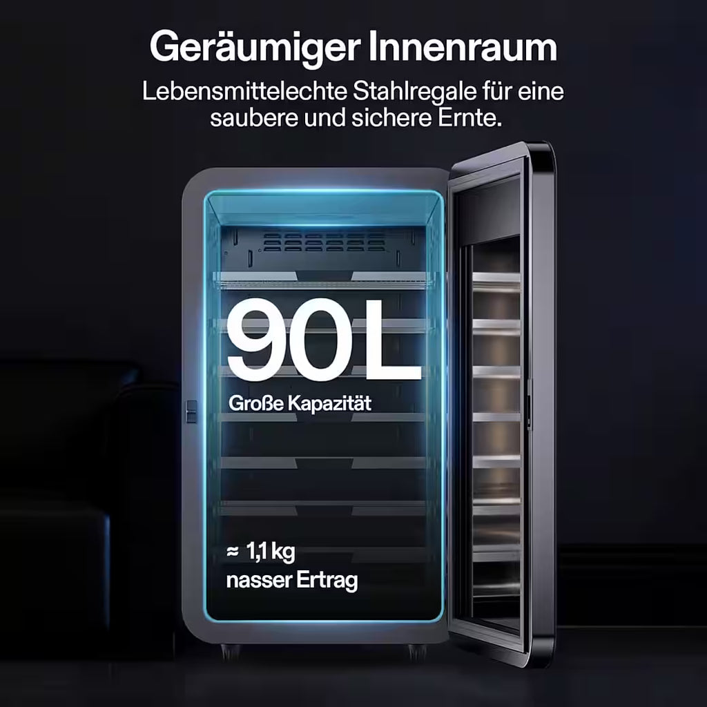 Vivosun Smarte Post-Harvest Box, Trocknungsmaschine mit Temperatur- und Feuchtigkeitskontrollsystem