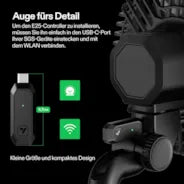 Vivosun GrowHub E25 Controller, Unterstützt Smart Grow System Geräte, Einfache Installation & Nutzung, WLAN-App-Steuerung, Erweiterungsanschluss für E42/E42A