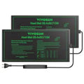 Vivosun Heizmatte für Setzlinge, 25 x 53 cm, 2er-Pack