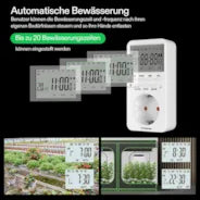 Vivosun FlexFeed Automatisches Tropfbewässerungsset, All-in-One Profi-Anbau-Set