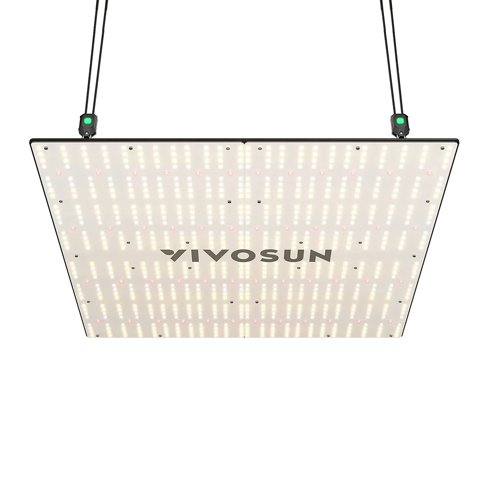 Vivosun VS4000 Vollspektrum LED Pflanzenlampe Lichtpanel 400W, hohe PPFD & geringe Wärmeentwicklung, 120 x 120 cm Abdeckfläche