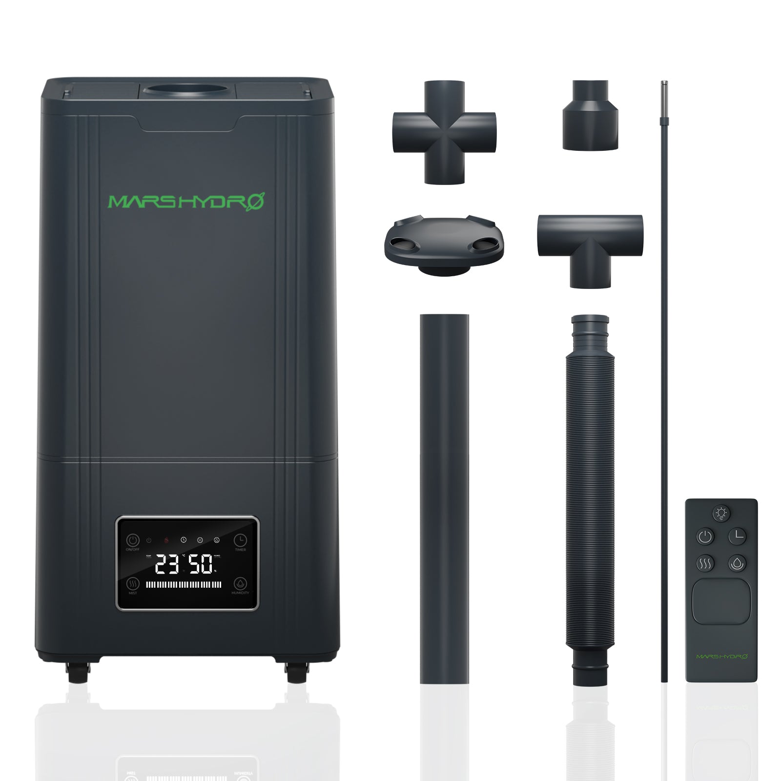 Mars Hydro 15L Ultraschall-Luftbefeuchter mit kühlem Nebel für große Räume