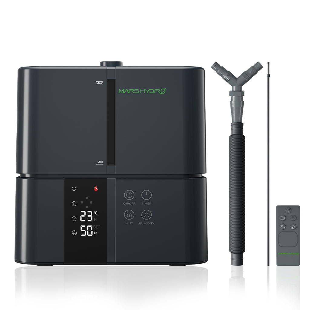 【🔥3x Punkte】Mars Hydro 5L Indoor Cool Mist Luftbefeuchter mit VPD-Feuchtigkeitskontrolle für Grow Tent Gewächshauspflanzen