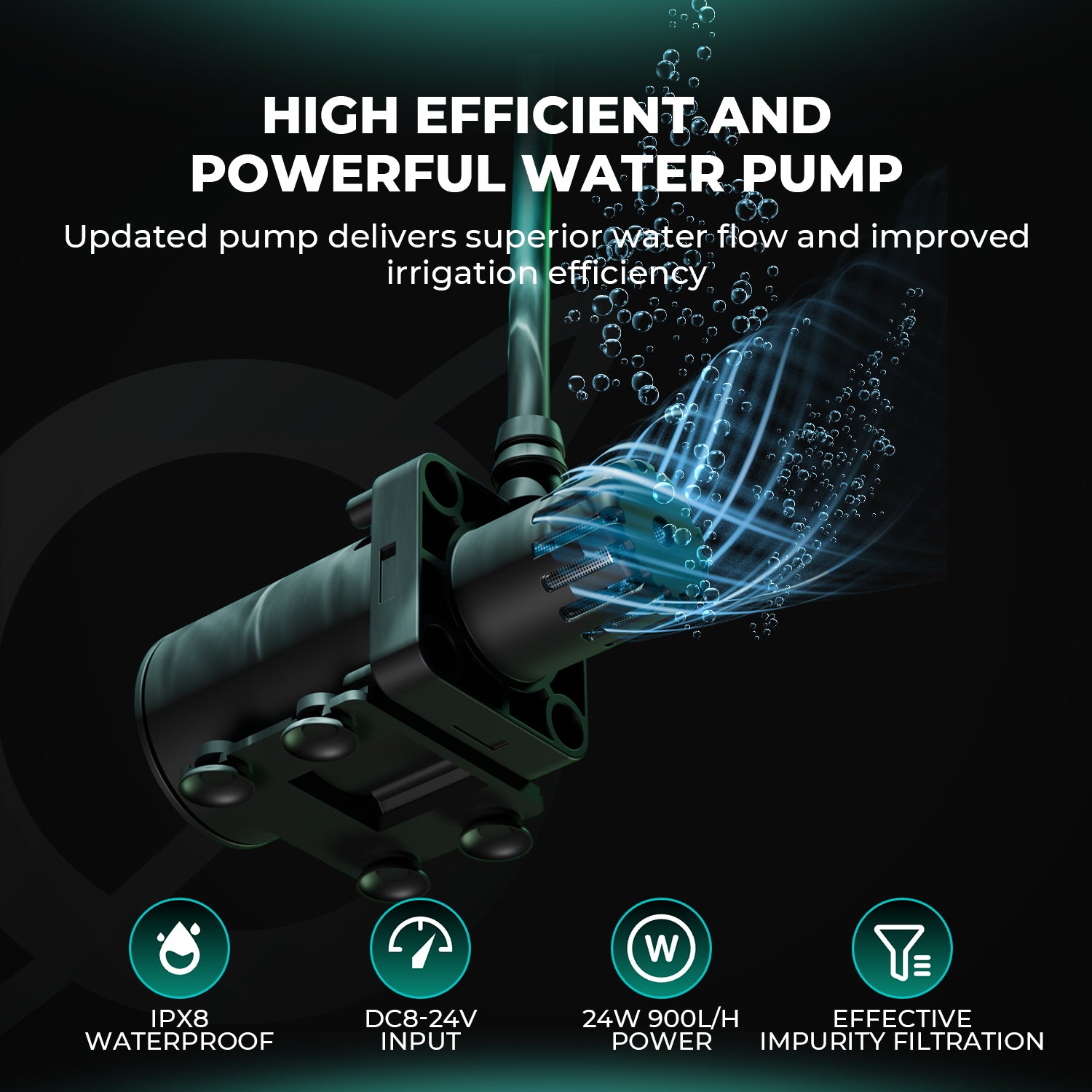 Mars Hydro Neues faltbares Tropfbewässerungsset mit Eimer, einstellbares Premium-Bewässerungssystem