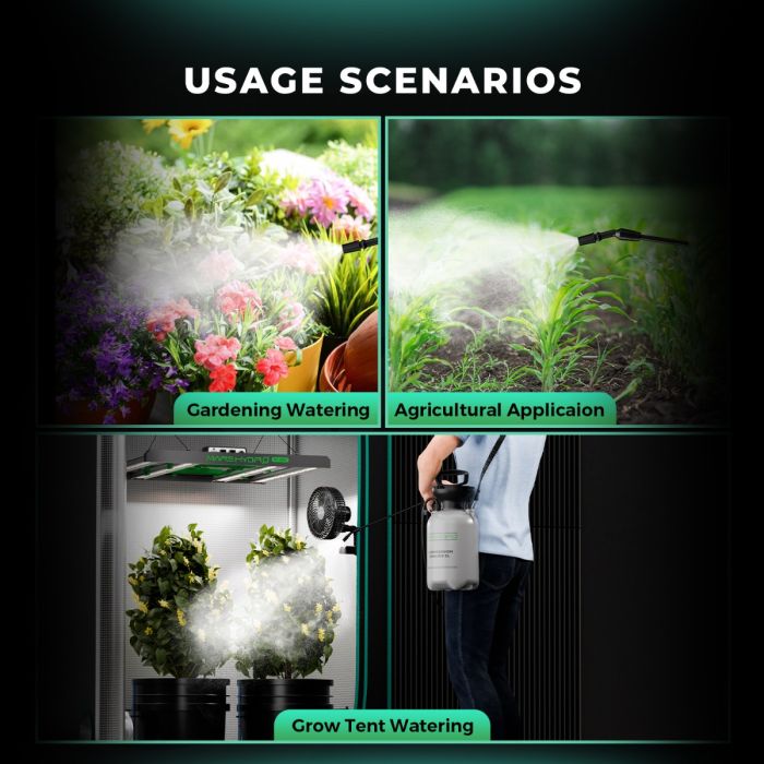 Mars Hydro 7-in-1 Pflanzenwachstumswerkzeug-Set, Sprühgerät für Sommergartenpflanzen