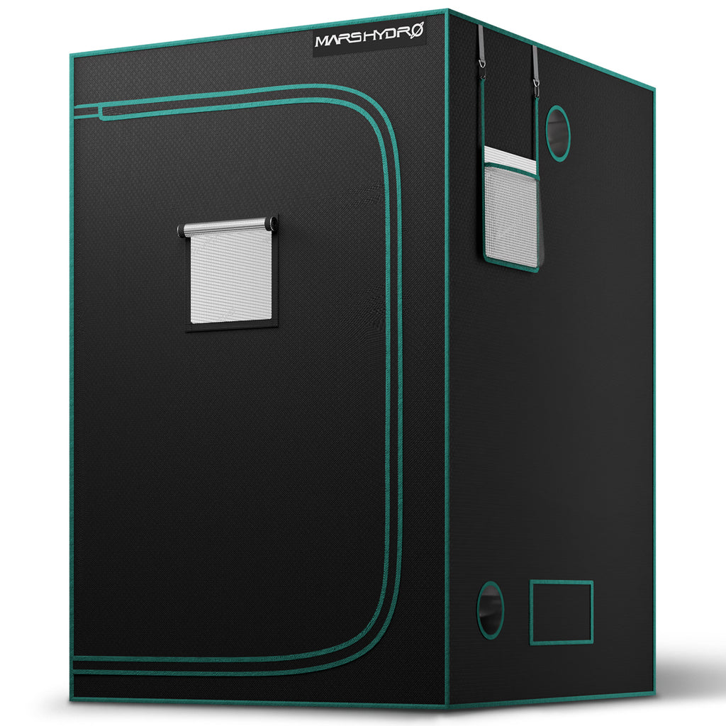 Mars Hydro 120x120x200cm Growzelt Dark Room Hydroponics 1680D Mylar Ungiftige Box Growbox Growzelt (Wird ca. 30. Okt. verschickt)