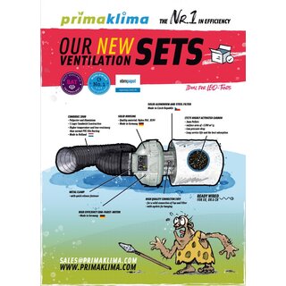 Prima Klima Ventilation Set PK100-TC Speed