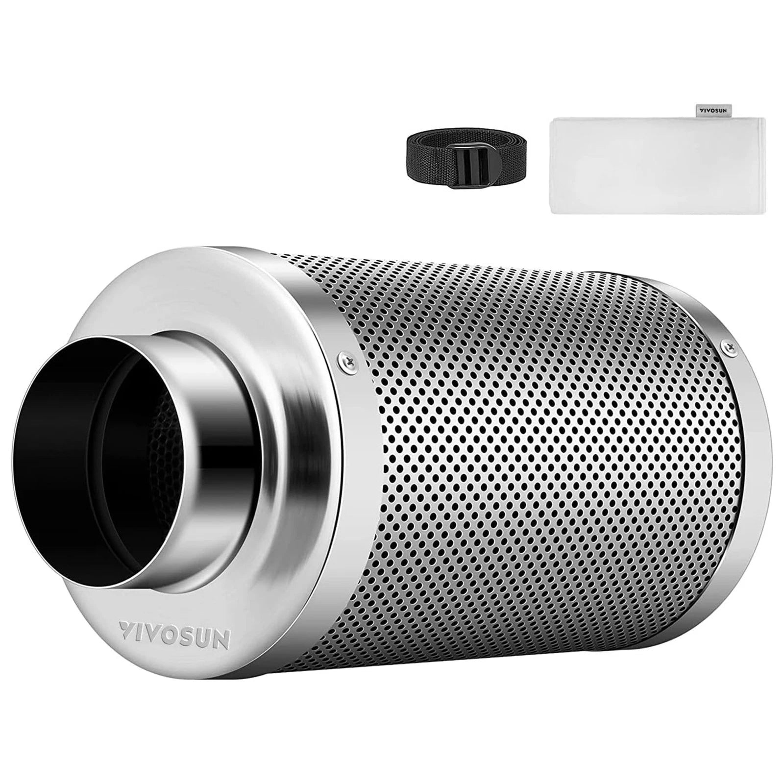Vivosun 20 cm Aktivkohlefilter zur Geruchskontrolle