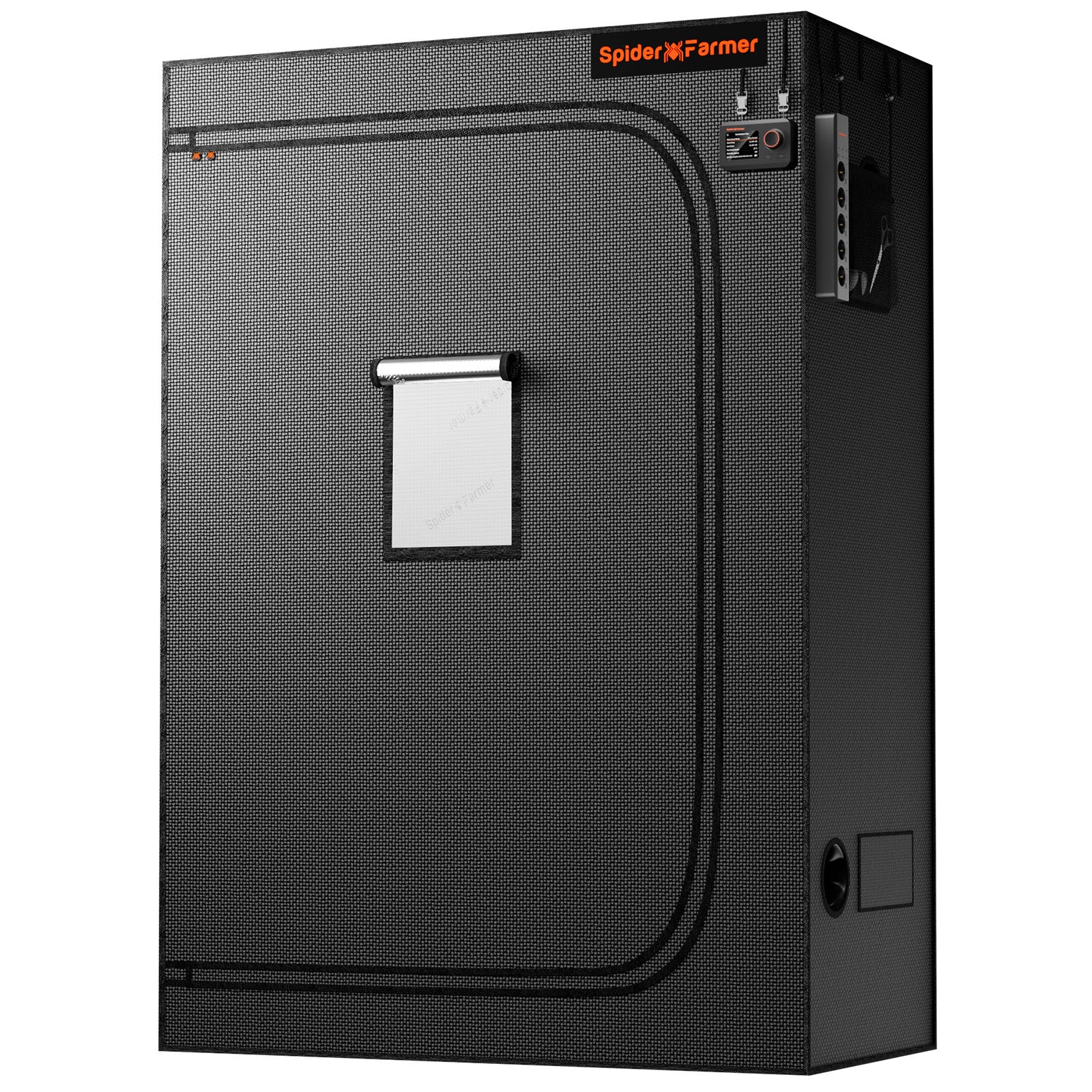 Verbessertes Spider Farmer Indoor-Growzelt (140 x 70 x 200 cm) mit hochreflektierender 1680D-Technologie für optimales Pflanzenwachstum und Klimakontrolle