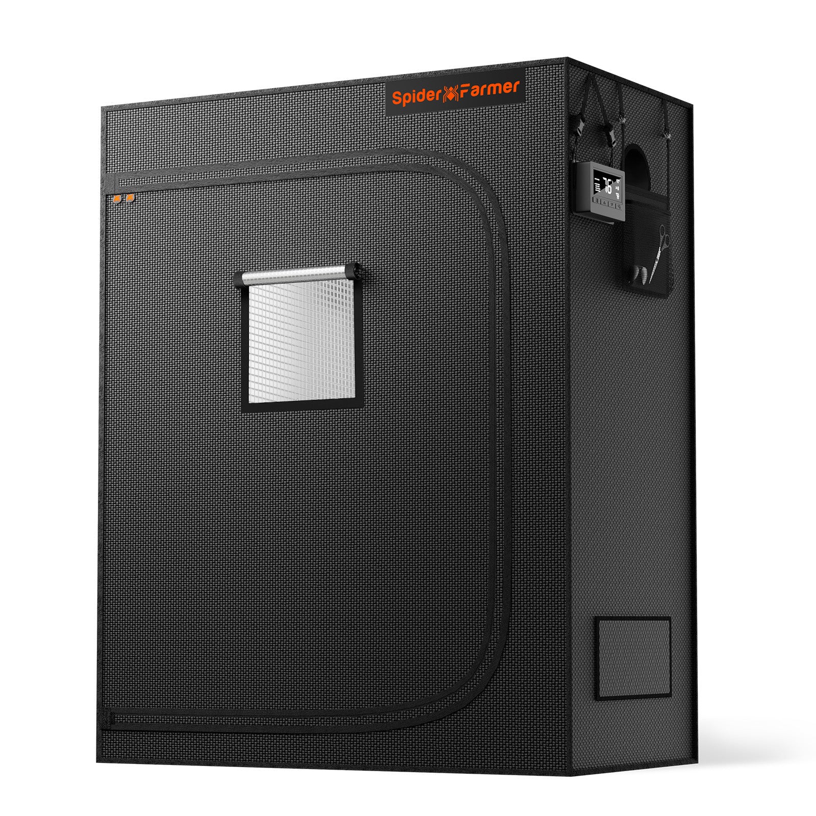 Spider Farmer 120x60x150cm Hochreflektierendes Growzelt 1680D Hydroponik-Pflanzenraum für optimales Pflanzenwachstum und Klimakontrolle Growbox