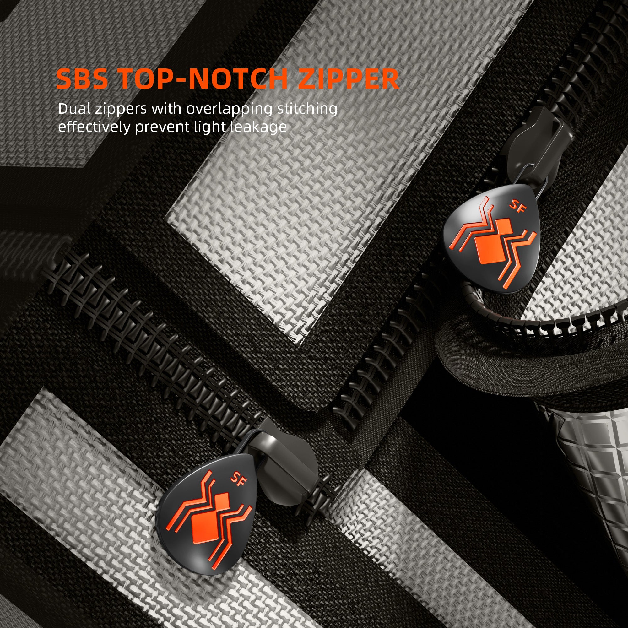 Spider Farmer 60x40x50cm Mini-Growzelt für den Innenbereich, 2000D Oxford-Gewebe, hochreflektierend, für Klonen, Anzucht von Setzlingen und Gemüse