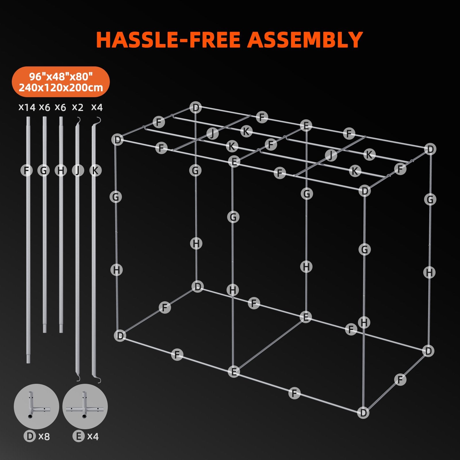 Spider Farmer® 2025 Komplettes Growzelt-Set (120 x 240 x 200 cm) | 2 x G5000 Vollspektrum-LED-Pflanzenlampen (neueste Version) | 15 cm Clip-Ventilator | Neues 15 cm Belüftungssystem mit GGS-Steuerung