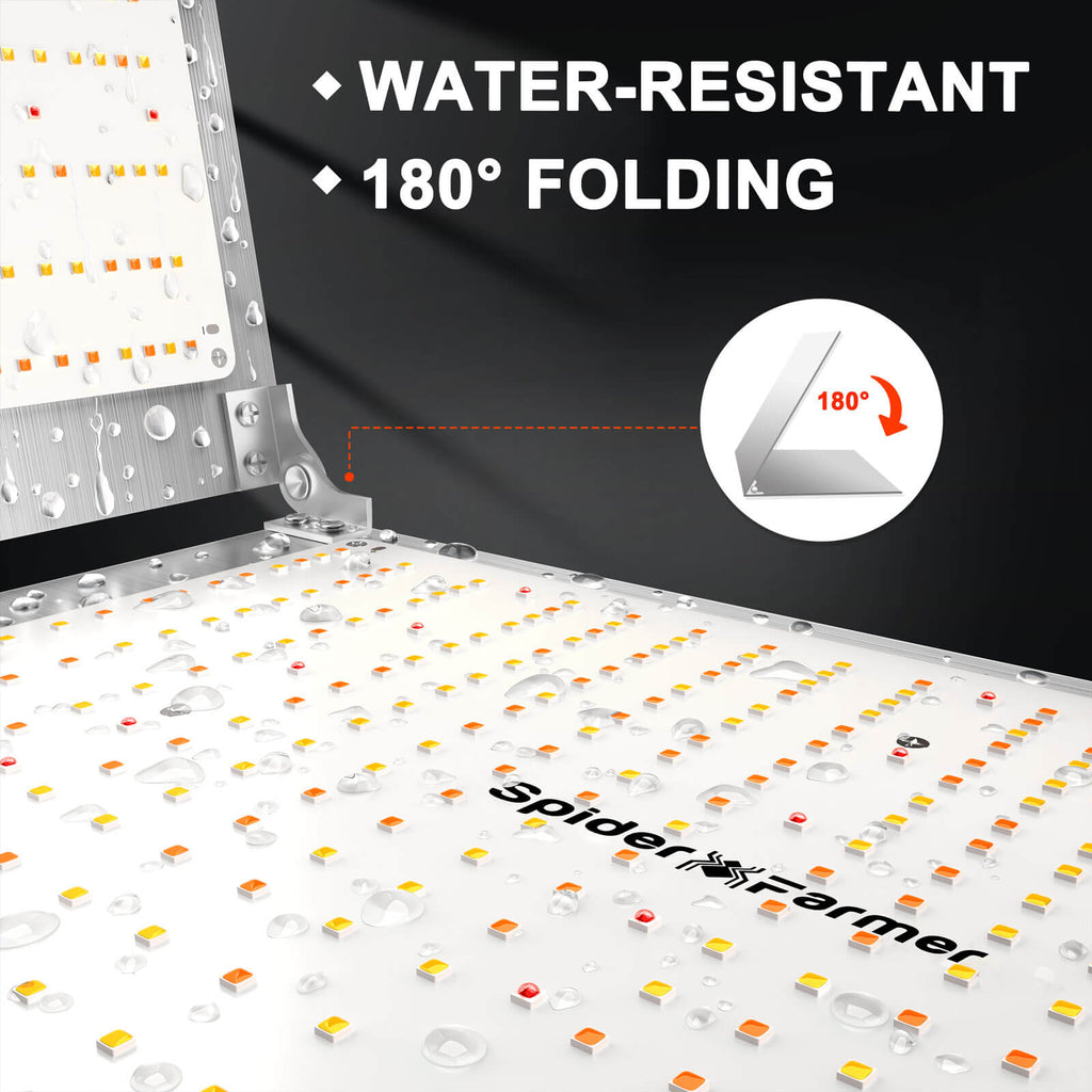 Spider Farmer® Komplettes Growzelt-Set (150 x 150 x 200 cm) – neuestes Modell 2025 | Samsung SF7000 Vollspektrum-LED-Pflanzenlampe | 15 cm Clip-Ventilator | 15 cm Belüftungssystem mit intelligentem GGS-Controller