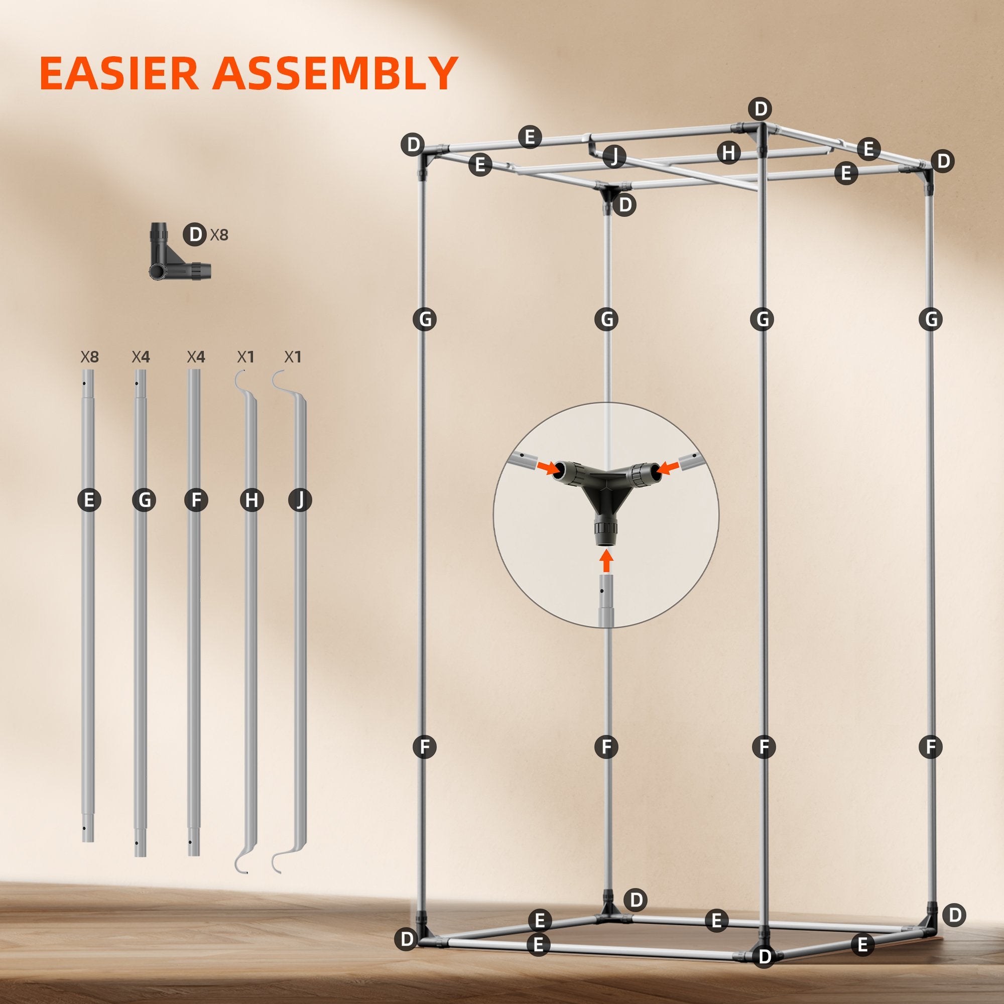 Spider Farmer 90 x 90 x 180 cm Pro Indoor Grow Zeltbox Growzelt 2000D Hochreflektierende Pflanzen-Growbox