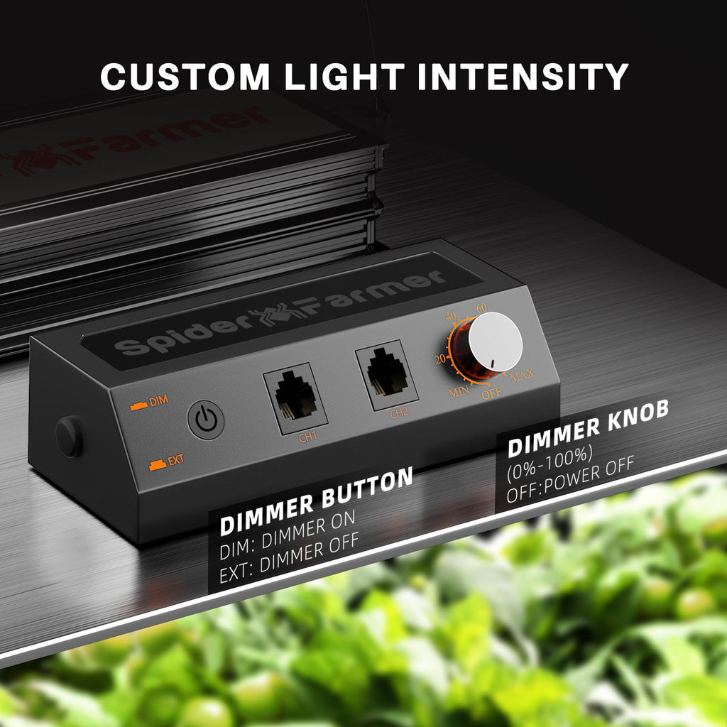 Spider Farmer® Komplettes Growzelt-Set (120 x 60 x 180 cm) – Neueste Version 2025 | SF2000 301H EVO Vollspektrum-LED-Pflanzenlampe | 15 cm Clip-Ventilator | 10 cm Belüftungssystem mit GGS-App-Steuerung