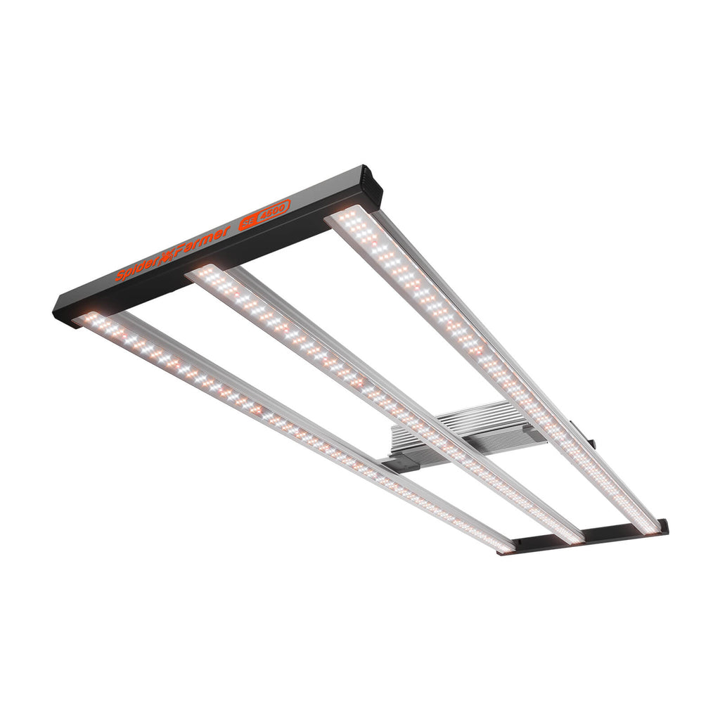 Spider Farmer SE4500 320W LED-Pflanzenlampe, dimmbar, Samsung LM301H EVO für 70x140cm mit Bluetooth & WiFi Smart APP Steuerung (Pflanzenlampe)