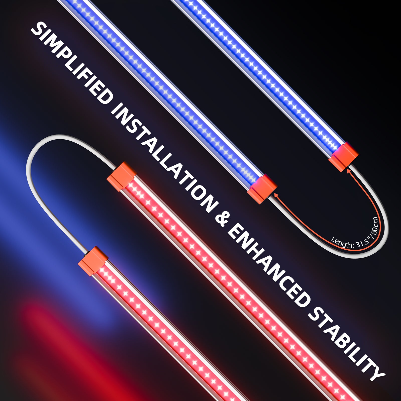 2025 Neuestes Spider Farmer UV30 & IR16 LED-Pflanzenlichtleisten-Set (60 cm) – Verbesserte UV- und Infrarot-Ergänzung für Pflanzen